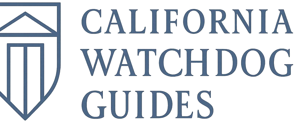California Watchdog Guides